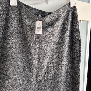J. Jill Charcoal Pencil Skirt